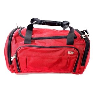 Victoronix Swiss Army Knife Red Canvas Duffel Bag